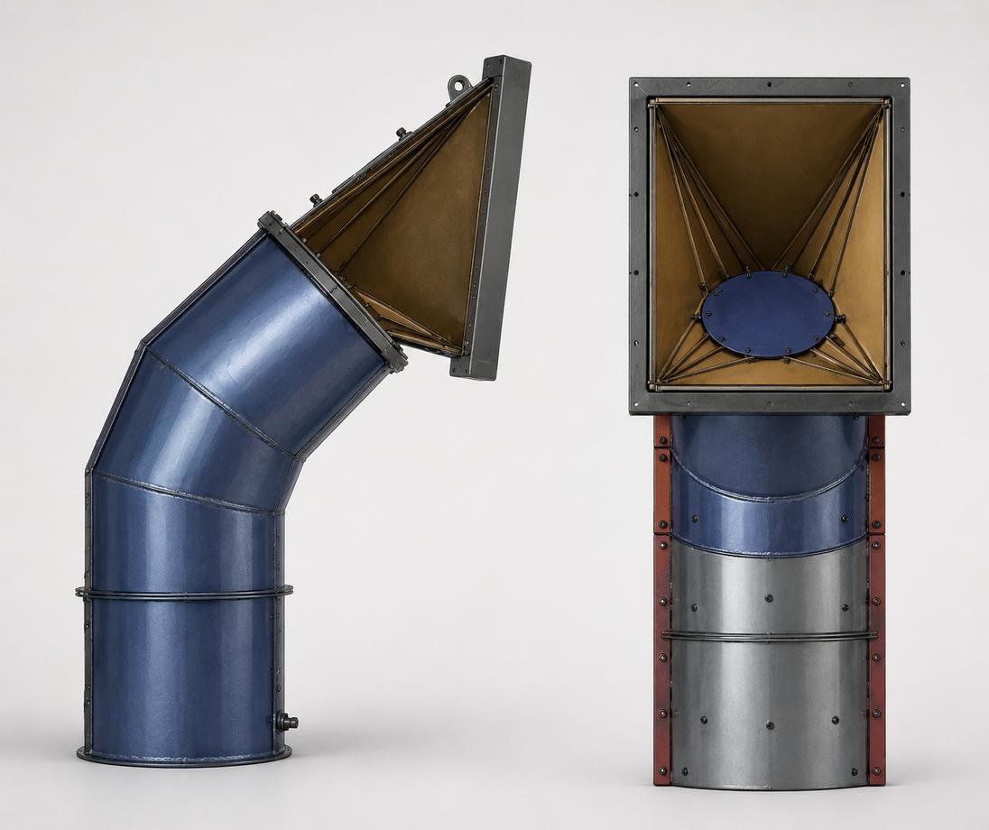 Fabricated steel chutes